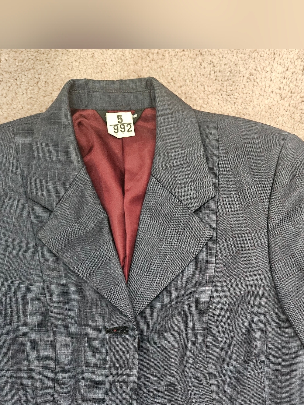 Grand Prix Tailored Fitted Riding Jacket Made In Canada Equestrian Horse XS